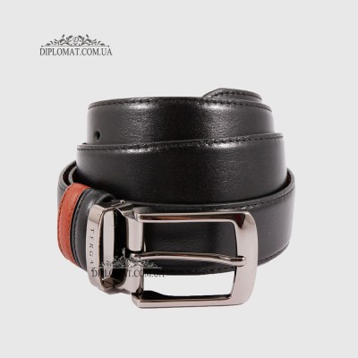 Ремень Джинсовый TERGAN 3223 SIYAH RUSTIC/TABA