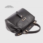 Сумка Женская Кожаная TERGAN 79349  SIYAH FLOATER Черный