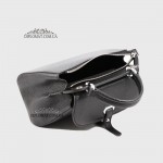 Сумка Женская Кожаная TERGAN 79349  SIYAH FLOATER NIKEL 