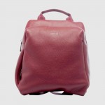 Женский кожаный рюкзак TERGAN 79384 BORDO FLOATER (бордовый) с отделением для планшета и ноутбука до 13