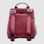 Женский кожаный рюкзак TERGAN 79384 BORDO FLOATER (бордовый) с отделением для планшета и ноутбука до 13