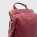 Женский кожаный рюкзак TERGAN 79384 BORDO FLOATER (бордовый) с отделением для планшета и ноутбука до 13