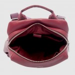 Женский кожаный рюкзак TERGAN 79384 BORDO FLOATER (бордовый) с отделением для планшета и ноутбука до 13