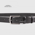Ремень Для Брюк RINO 6711145550742 Кожаный Черный STD трендовый  цвет