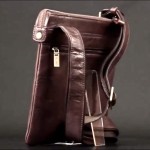 Сумка мужская Через плечо VISCONTI ML25 Taylor Кожаная Brown Коричневый Коричневый