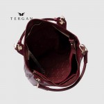 Сумка женская TERGAN 77736  BORDO FLOATER/BORDO ANALIN Красный