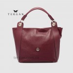 Сумка женская TERGAN 77736  BORDO FLOATER/BORDO ANALIN Красный