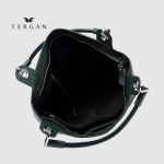 Сумка женская TERGAN 77736  KOYU YESIL FLOATER / KOYU YESIL ANALIN Зеленый