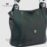 Сумка женская TERGAN 77736  KOYU YESIL FLOATER / KOYU YESIL ANALIN Зеленый