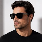 Солнцезащитные очки POLARIZED PD-P6719 C1 Black Поляризация Матовая оправа Защита UV400