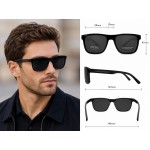 Солнцезащитные очки POLARIZED PD-P6719 C1 Black Поляризация Глянцевые Черные