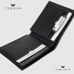 Портмоне мужское TERGAN 1228 Кожаное  SIYAH RUSTIC 