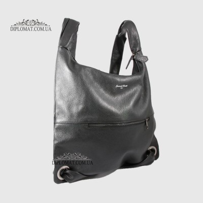 Сумка/Рюкзак EMANUELA FERRETTI 562074 Женская Кожаная BLACK floater