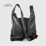 Сумка/Рюкзак EMANUELA FERRETTI 562074 Женская Кожаная  BLACK floater Черный
