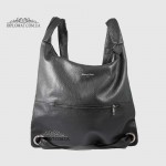 Сумка/Рюкзак EMANUELA FERRETTI 562074 Женская Кожаная  BLACK floater Черный