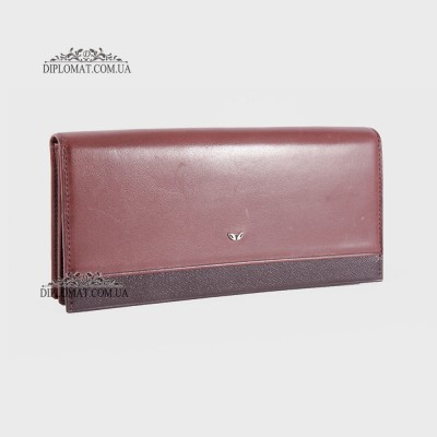 Кошелек органайзер женский кожаный TERGAN 5759 KAHVE PALERMO/KAHVE SAFFIANO