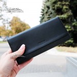 Кошелек органайзер женский кожаный TERGAN 5759  SIYAH NAPPA / SIYAH PRINO 